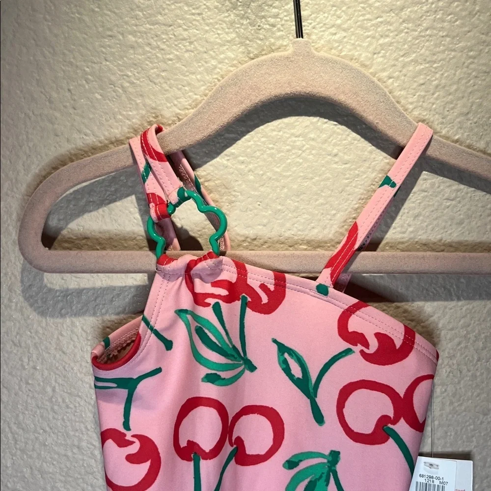 New Old Navy Baby Girl’s Swimsuit One Piece Cherries Size 12-18 Months NWT